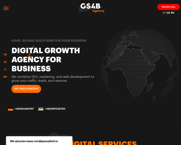 GS4B - Международная маркетинговая компания