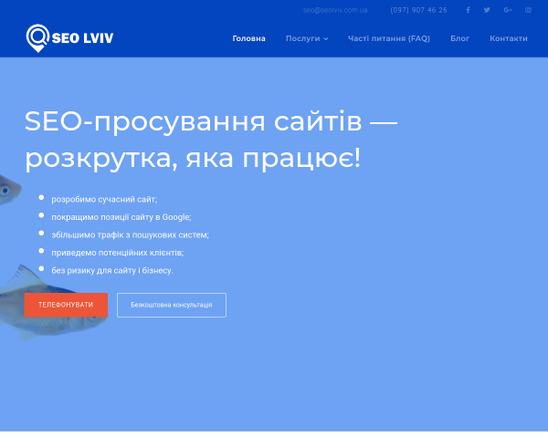 SEO Lviv - розробка та просування сайтів у Львові